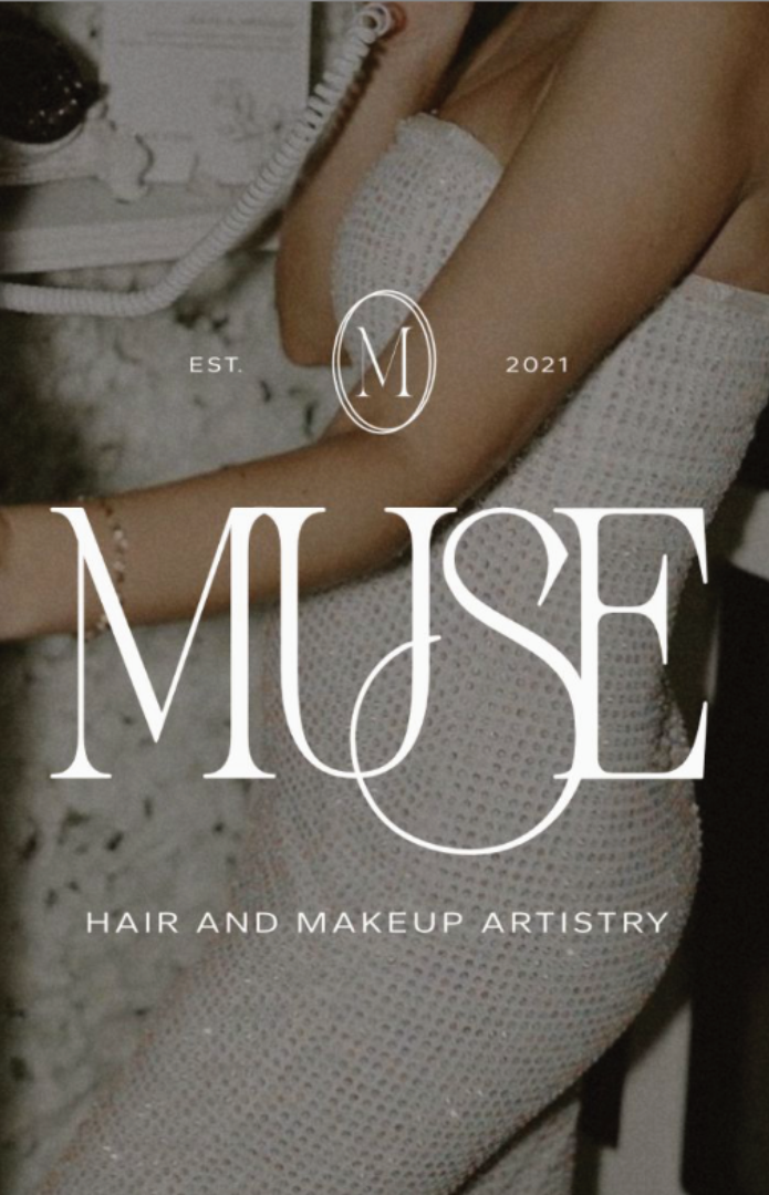 A modern and elegant Branding logo for Muse a hair and makeup team from Houston.